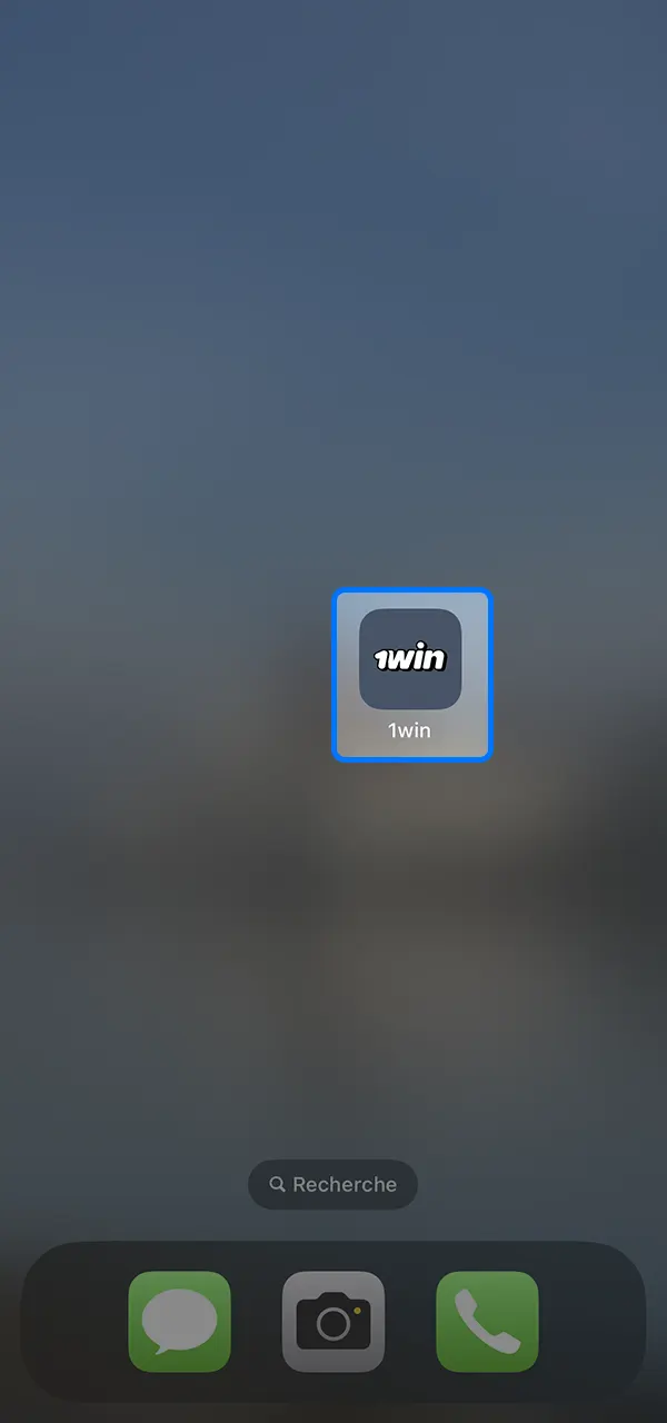 Ouvrez l'application 1win sur iOS et jouez où vous voulez.